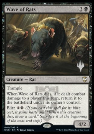Wave of Rats (Promo Pack) [Streets of New Capenna Commander Promos] | Odin's Place
