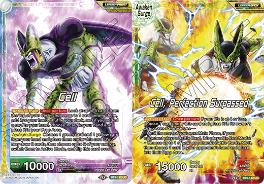 Cell // Cell, Perfection Surpassed (BT9-112) [Universal Onslaught] | Odin's Place