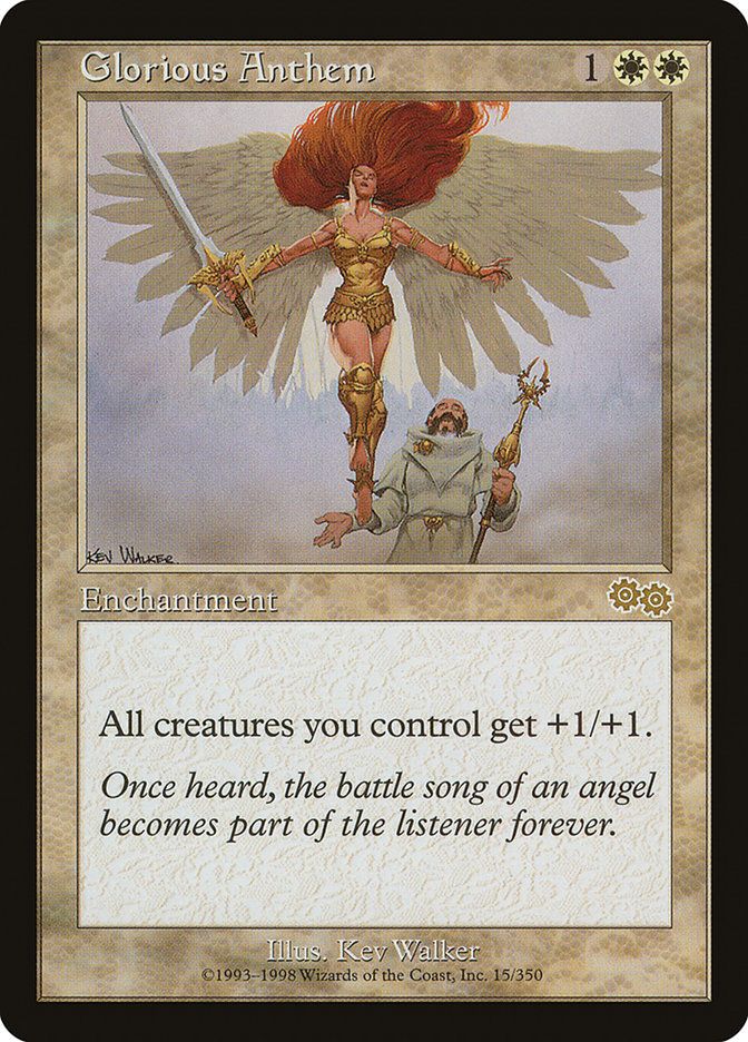 Glorious Anthem (15) [Urza's Saga] | Odin's Place