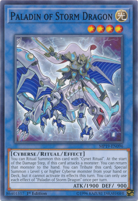 Paladin of Storm Dragon [MP19-EN096] Common | Odin's Place
