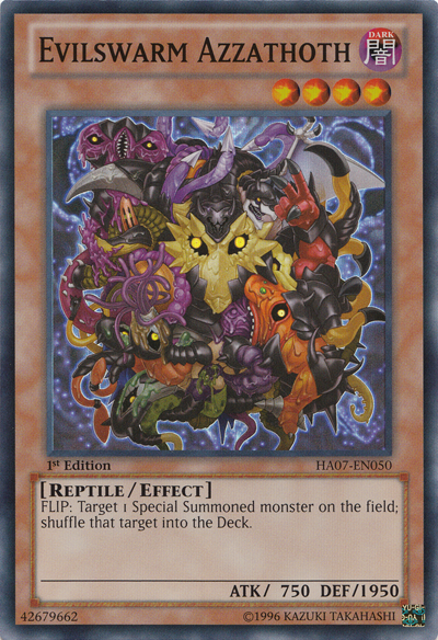 Evilswarm Azzathoth [HA07-EN050] Super Rare | Odin's Place