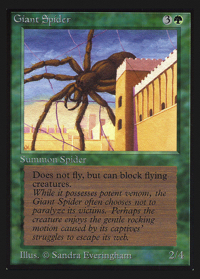 Giant Spider [International Collectors' Edition] | Odin's Place