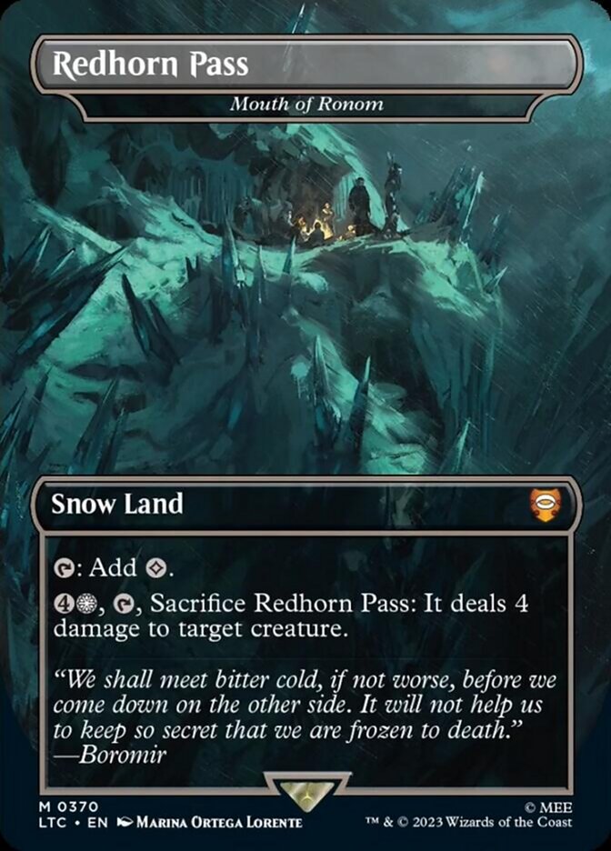 Mouth of Ronom - Redhorn Pass [The Lord of the Rings: Tales of Middle-Earth Commander] | Odin's Place