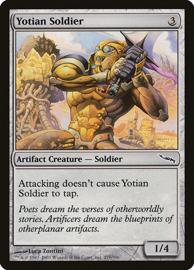 Yotian Soldier (277) [Mirrodin] | Odin's Place
