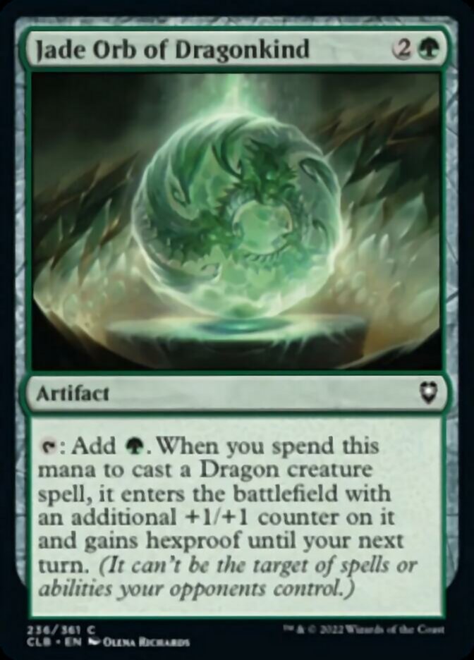 Jade Orb of Dragonkind [Commander Legends: Battle for Baldur's Gate] | Odin's Place