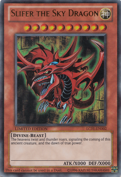 Slifer the Sky Dragon [LC01-EN002] Ultra Rare | Odin's Place