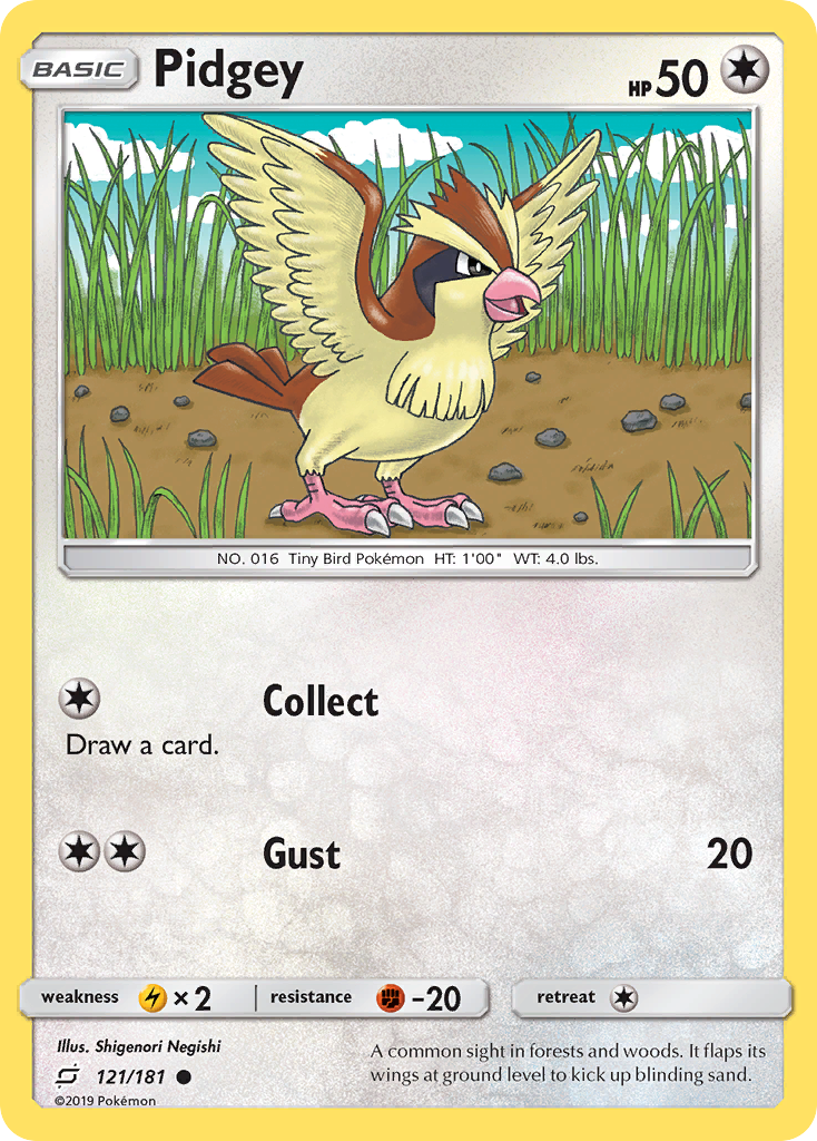 Pidgey (121/181) [Sun & Moon: Team Up] | Odin's Place