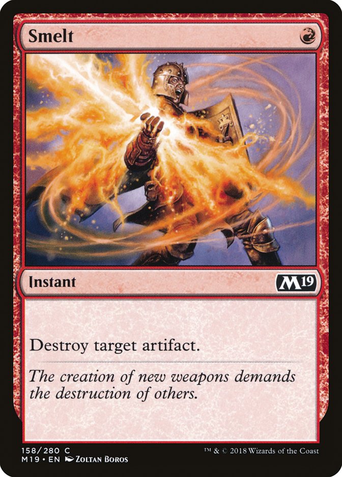 Smelt (158) [Core Set 2019] | Odin's Place