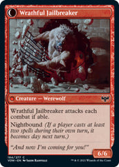 Weary Prisoner // Wrathful Jailbreaker [Innistrad: Crimson Vow] | Odin's Place