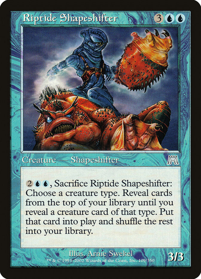 Riptide Shapeshifter (109) [Onslaught] | Odin's Place