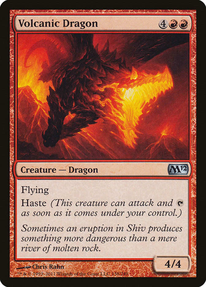Volcanic Dragon (158) [Magic 2012] | Odin's Place