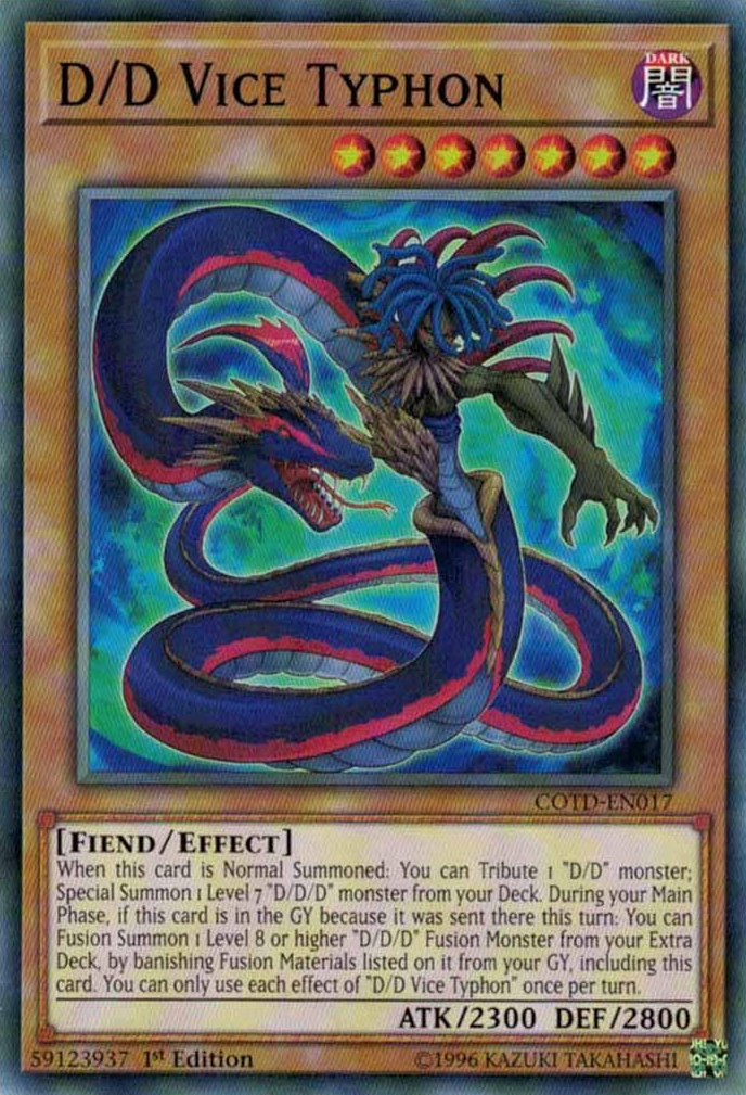 D/D Vice Typhon [COTD-EN017] Common | Odin's Place