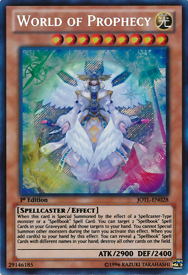 World of Prophecy [JOTL-EN028] Secret Rare | Odin's Place