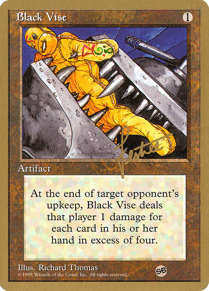 Black Vise (Bertrand Lestree) (SB) [Pro Tour Collector Set] | Odin's Place