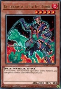 Brotherhood of the Fire Fist - Coyote [MAGO-EN072] Rare | Odin's Place