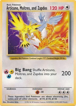 Articuno, Moltres, and Zapdos (Jumbo Card) [Miscellaneous Cards] | Odin's Place
