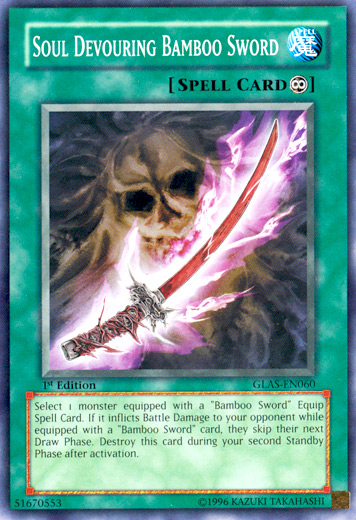 Soul Devouring Bamboo Sword [GLAS-EN060] Common | Odin's Place