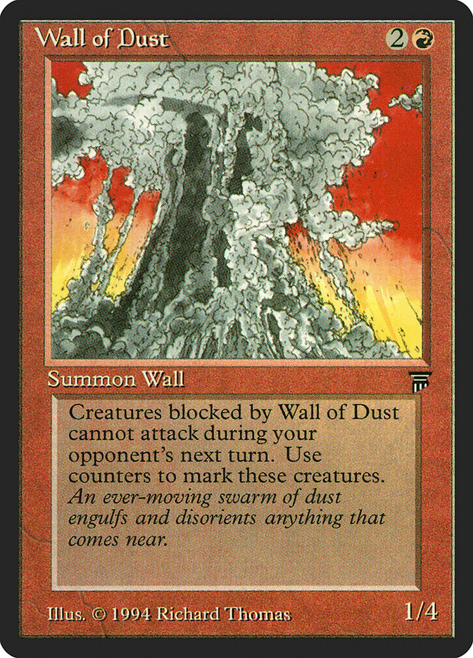 Wall of Dust (168) [Legends] | Odin's Place