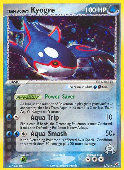 Team Aqua's Kyogre (3/95) [EX: Team Magma vs Team Aqua] | Odin's Place