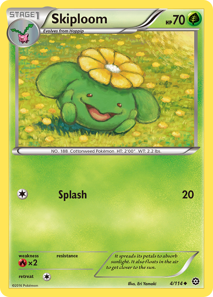 Skiploom (4/114) [XY: Steam Siege] | Odin's Place