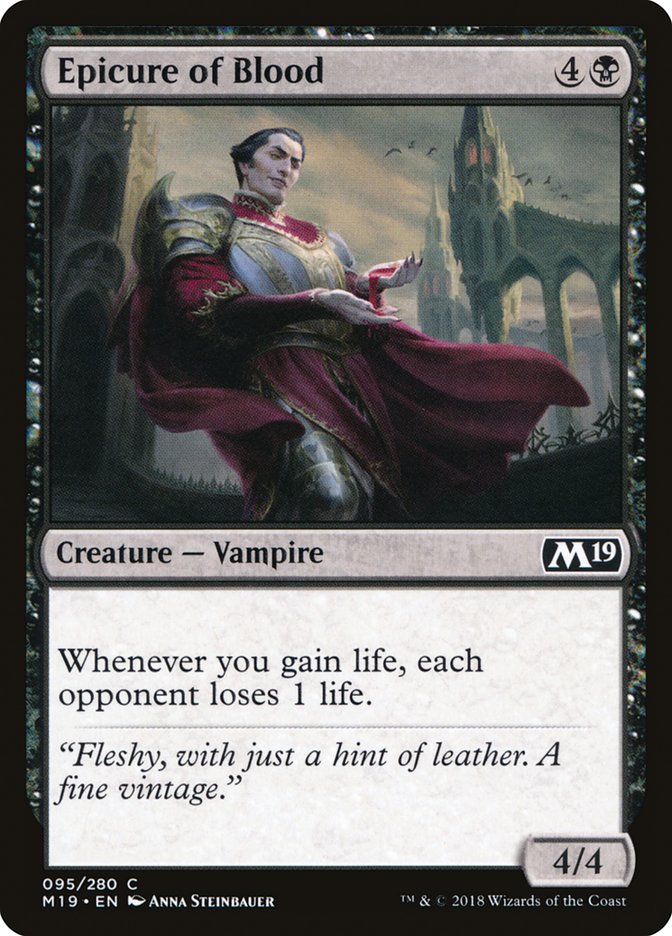 Epicure of Blood (95) [Core Set 2019] | Odin's Place