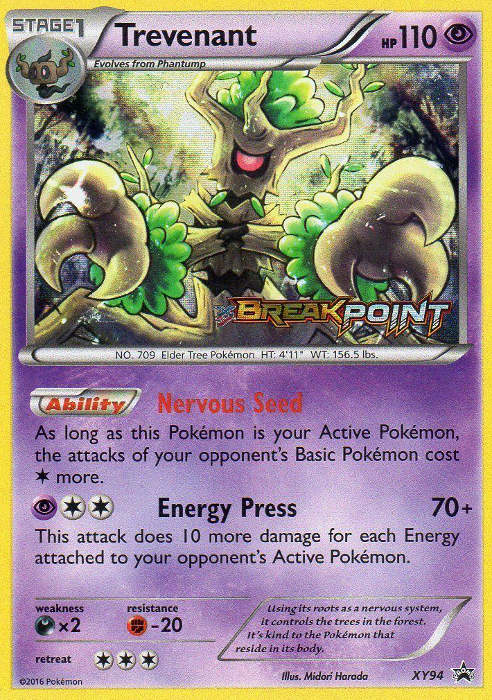 Trevenant (XY94) (Prerelease) [XY: Black Star Promos] | Odin's Place