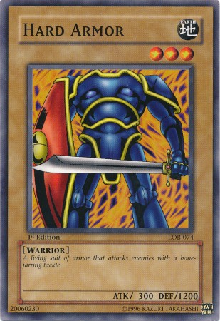 Hard Armor [LOB-074] Common | Odin's Place
