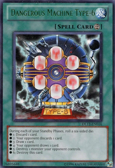 Dangerous Machine Type-6 (Green) [DL12-EN016] Rare | Odin's Place