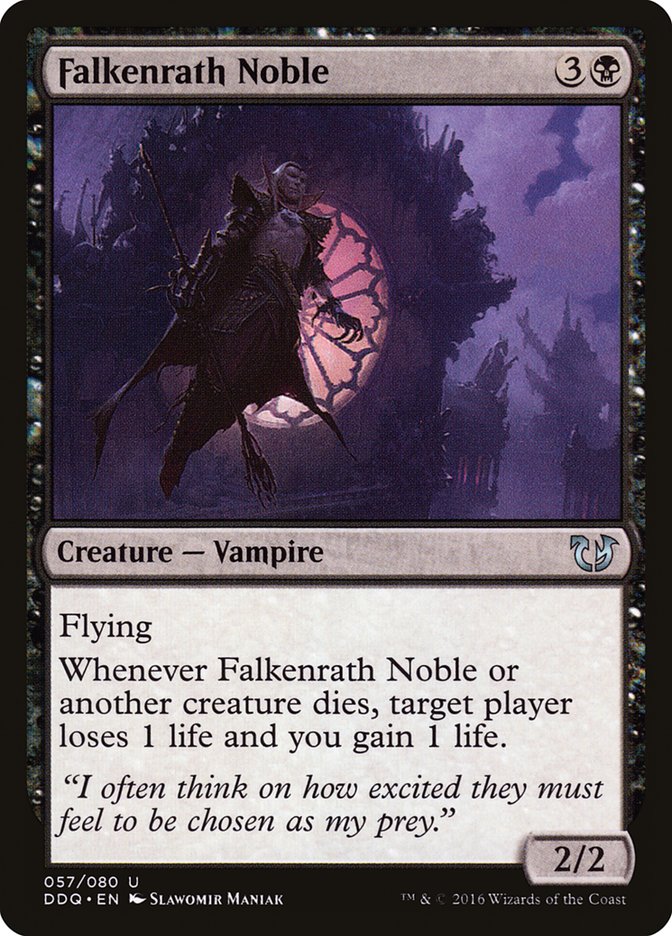 Falkenrath Noble (57) [Duel Decks: Blessed vs. Cursed] | Odin's Place