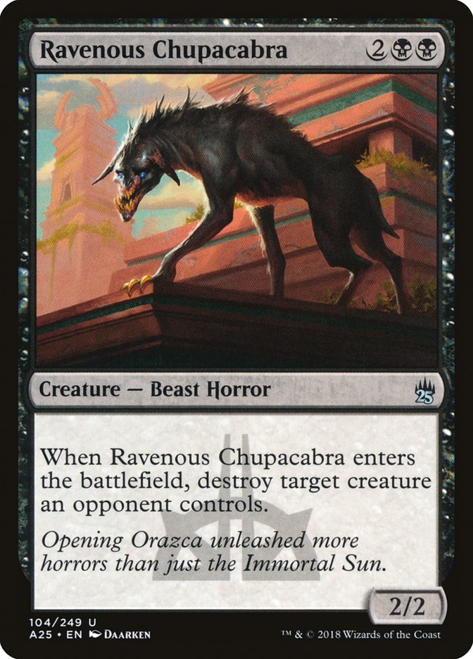 Ravenous Chupacabra (104) [Masters 25] | Odin's Place