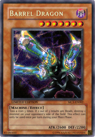 Barrel Dragon [MC1-EN002] Secret Rare | Odin's Place