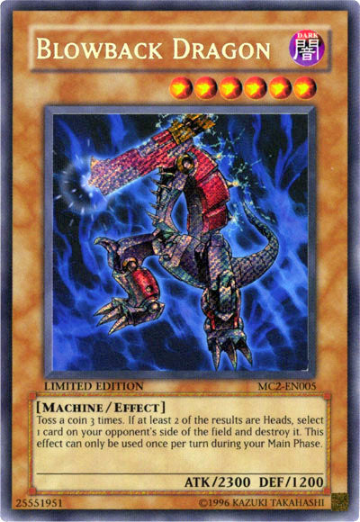 Blowback Dragon [MC2-EN005] Secret Rare | Odin's Place