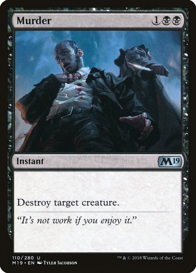 Murder (110) [Core Set 2019] | Odin's Place