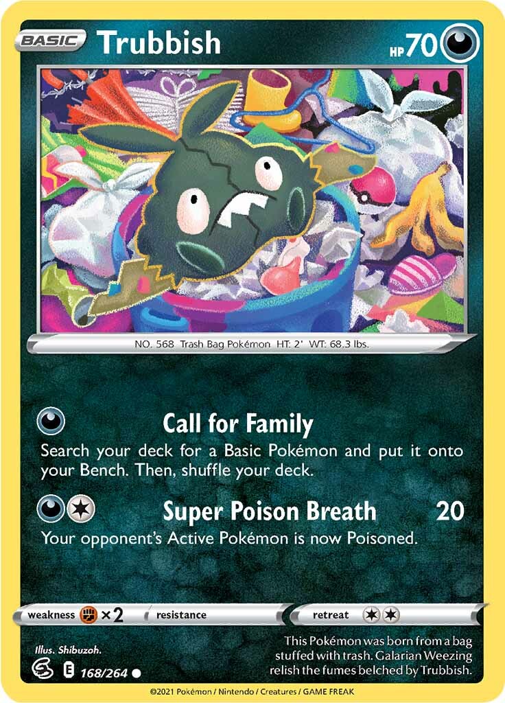Trubbish (168/264) [Sword & Shield: Fusion Strike] | Odin's Place