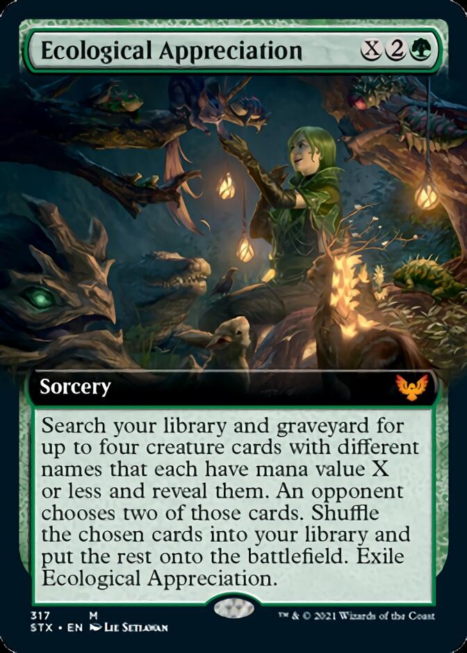 Ecological Appreciation (Extended Art) [Strixhaven: School of Mages] | Odin's Place