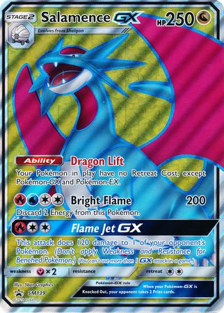 Salamence GX (SM139) (Jumbo Card) [Sun & Moon: Black Star Promos] | Odin's Place