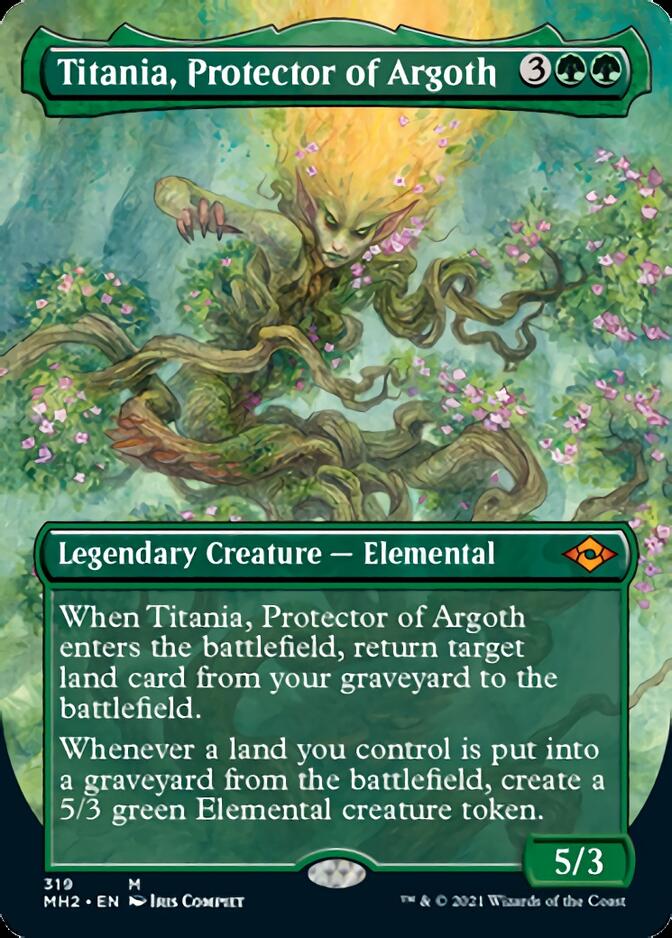 Titania, Protector of Argoth (Borderless Alternate Art) [Modern Horizons 2] | Odin's Place