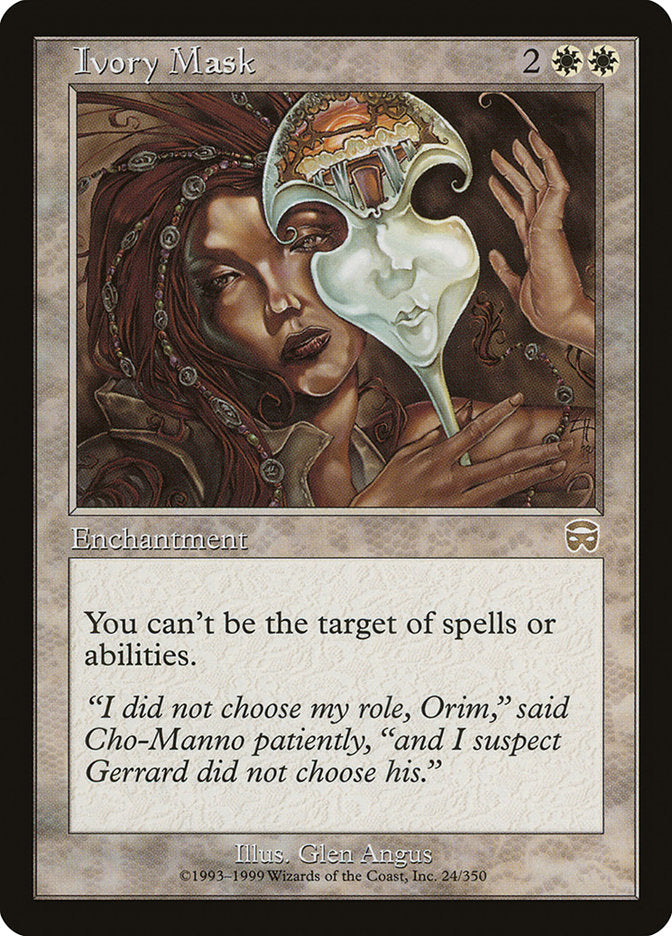 Ivory Mask (24) [Mercadian Masques] | Odin's Place