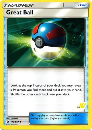 Great Ball (119/149) (Pikachu Stamp #29) [Battle Academy 2020] | Odin's Place
