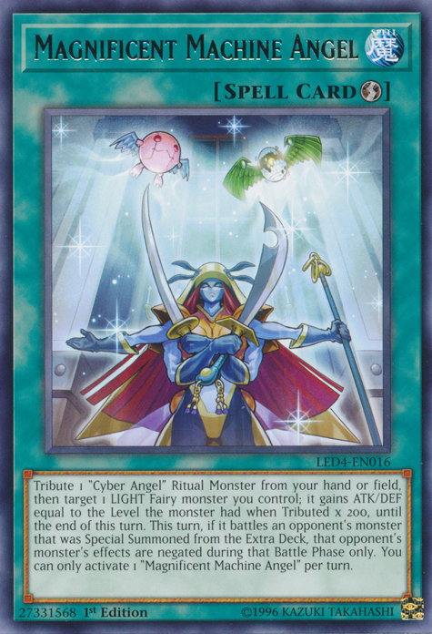 Magnificent Machine Angel [LED4-EN016] Rare | Odin's Place