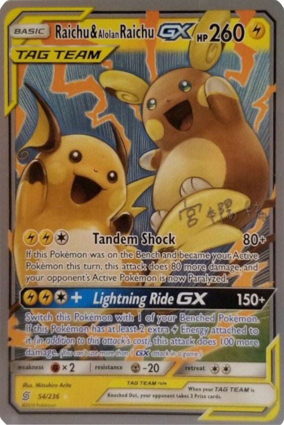 Raichu & Alolan Raichu (54/236) (Pikarom Judge - Haruki Miyamoto) [World Championships 2019] | Odin's Place