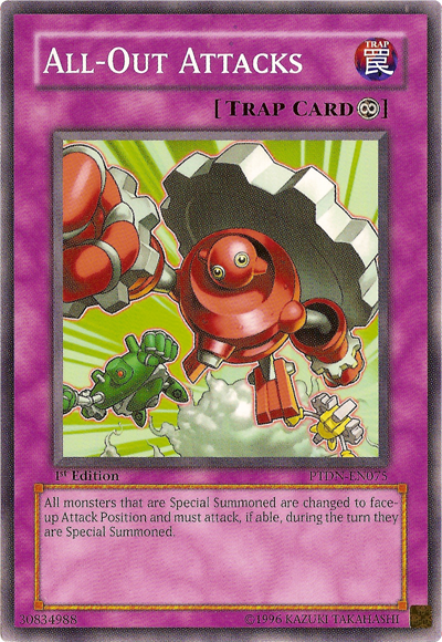 All-Out Attacks [PTDN-EN075] Common | Odin's Place
