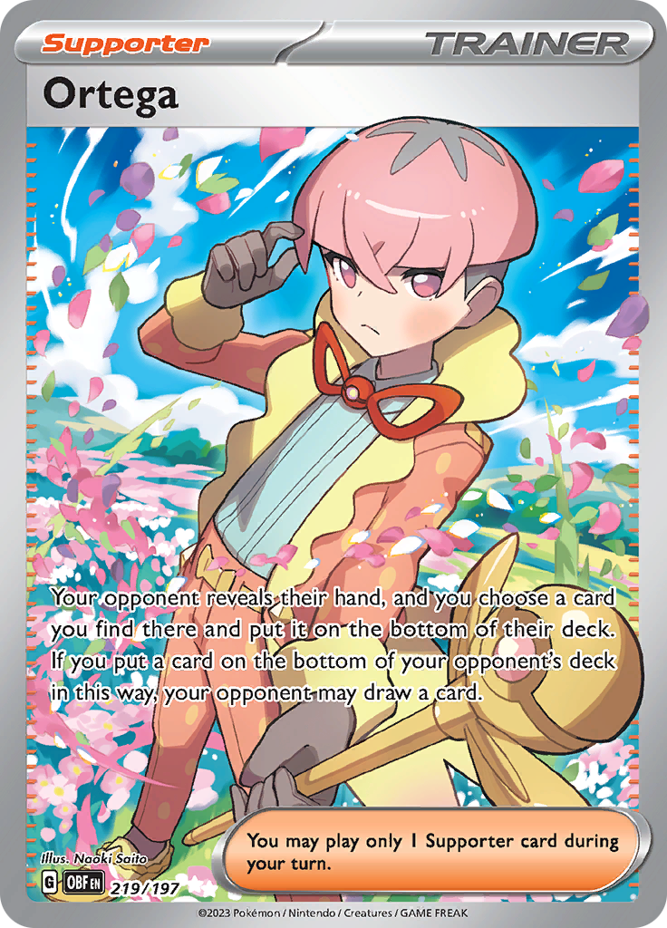 Ortega (219/197) [Scarlet & Violet: Obsidian Flames] | Odin's Place