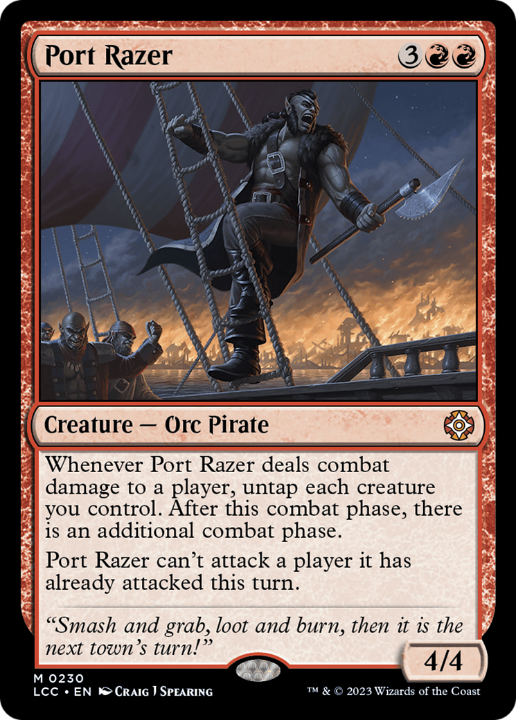 Port Razer [The Lost Caverns of Ixalan Commander] | Odin's Place