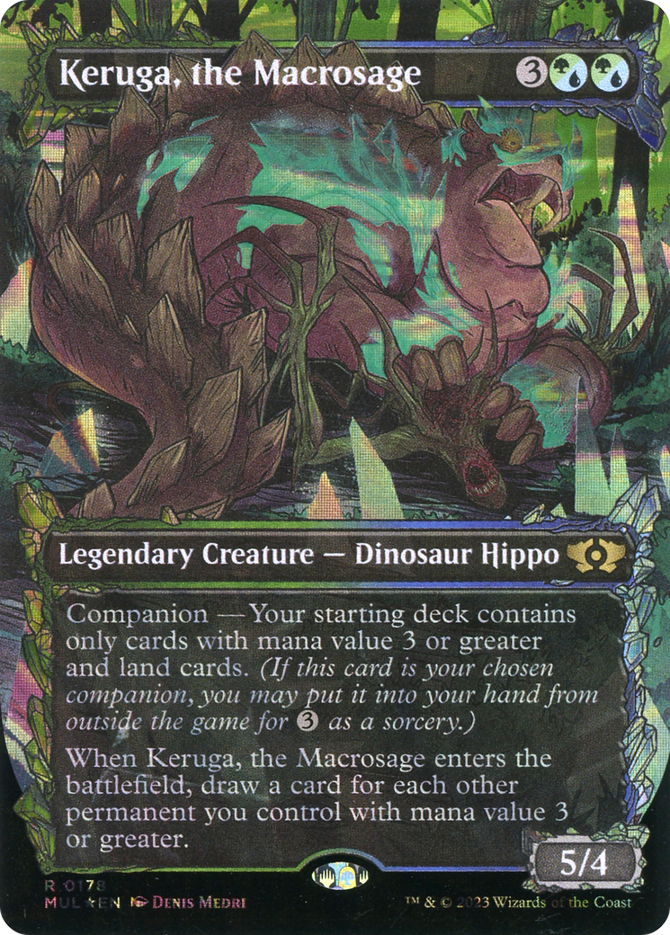 Keruga, the Macrosage (Halo Foil) [Multiverse Legends] | Odin's Place