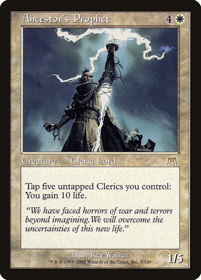 Ancestor's Prophet (3) [Onslaught] | Odin's Place