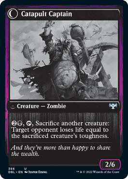 Catapult Fodder // Catapult Captain [Innistrad: Double Feature] | Odin's Place