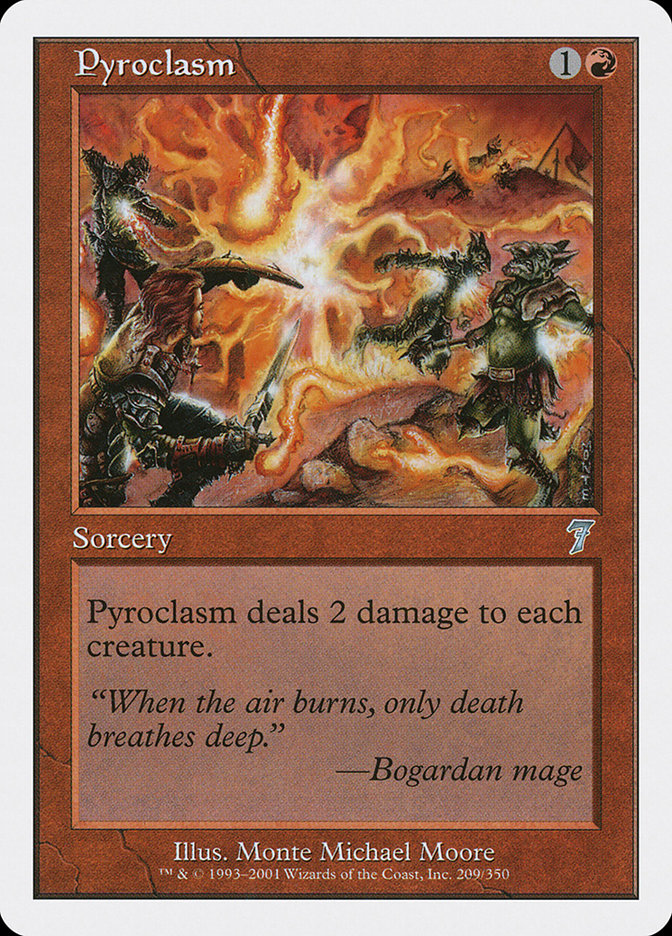 Pyroclasm (209) [Seventh Edition] | Odin's Place