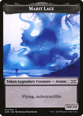 Demon // Marit Lage Double-Sided Token [Double Masters Tokens] | Odin's Place