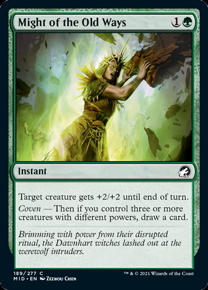 Might of the Old Ways [Innistrad: Midnight Hunt] | Odin's Place